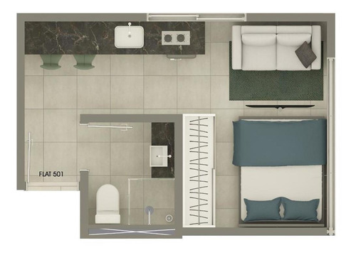 Imagem 21 de 30 de Flat À Venda, 22 M² Por R$ 215.460,00 - Jardim Oceania - João Pessoa/pb - Fl0015