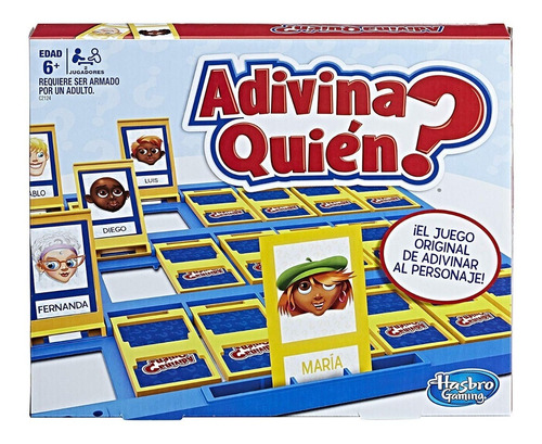 Adivina Quién Juego De Mesa Hasbro Original
