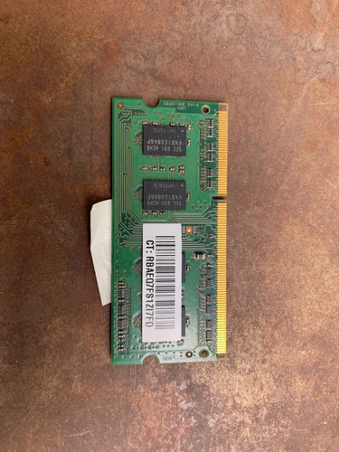 Imagen 2 de 2 de Memoria Ram Samsung 1 Gb Para Laptop