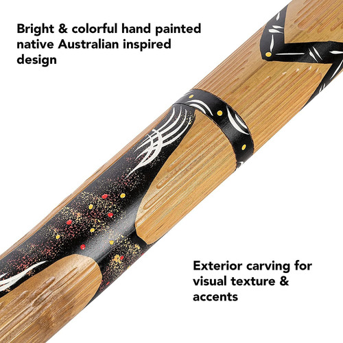 Imagen 3 de 5 de Meinl Percussion Ddg1-br - Didgeridoo De Bambu 47 Pulgadas