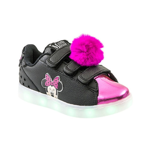 Zapatillas Disney Minnie Usb Luces Led Addnice Mundo Manias