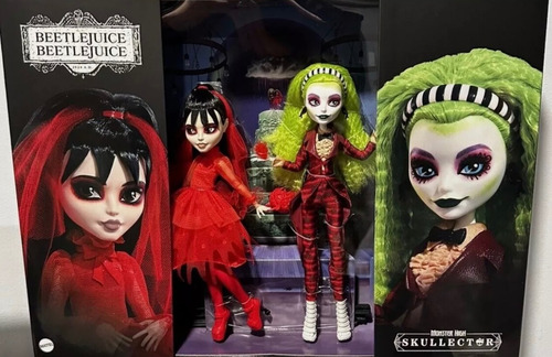 Muñeca Beetlejuice Monster High Collector Skullector