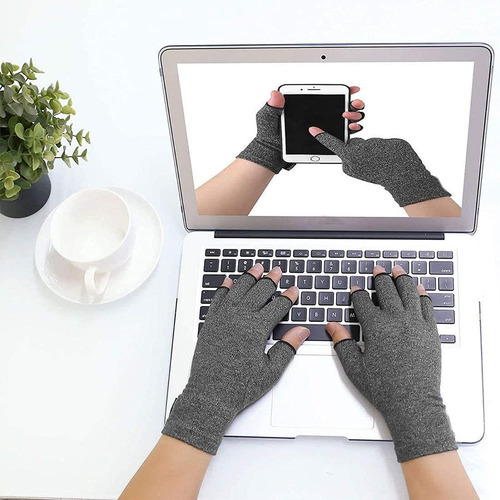 Imagen 6 de 10 de Guantes De Compresión Artritis Tendinitis Artrosis Par