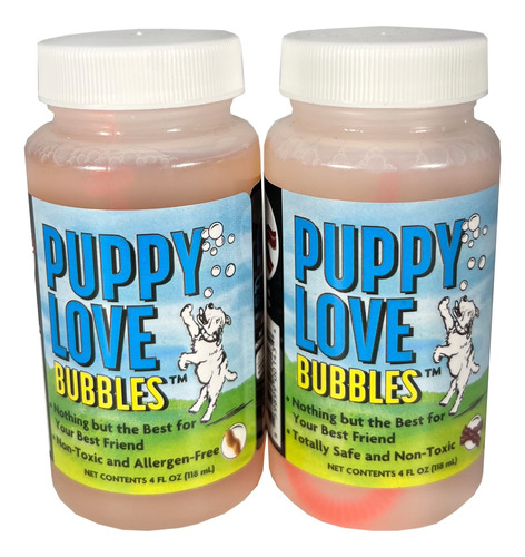 Puppy Love Bubbles - 4 Onzas | Burbujas Perfumadas De Tocino