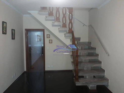Sobrado Com 3 Dormitórios À Venda, 200 M² Por R$ 1.050.000 - Tatuapé - São Paulo/sp - So0075