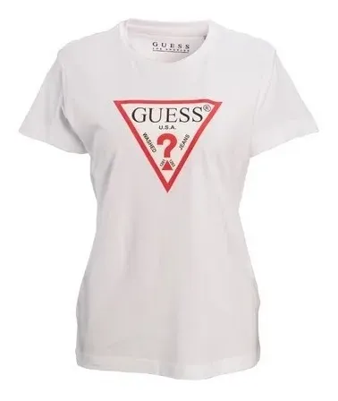 Guess Básica Icon Cuello Redondo Para Dama | gratis