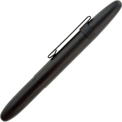 Fisher Space Pen Bullet Space Pen With Clip - Matte Black,.