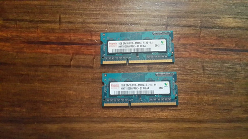 Memorias Hynyx 2g Pc3-8500 Ddr 667mhz