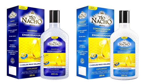 Shampoo + Condicionador Tio Nacho Engrossador 200ml