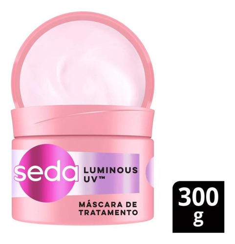 Máscara De Tratamento Seda Luminous Uv 300g Glycol + Vit C