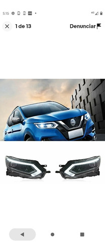 Faros Nissan Qashqai 2019 2020 2021 2022 A 28 Dias