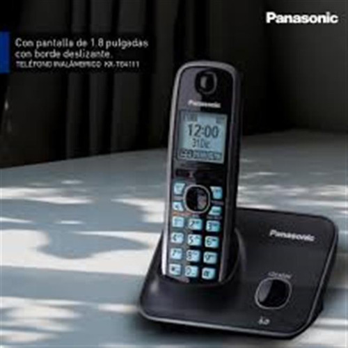 Teléfono Dect Con Pantalla Lcd De 1.8 Color Azul