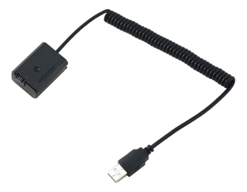 Cable Usb A Batería Ficticia Np-fw50 Compatible Con Sony