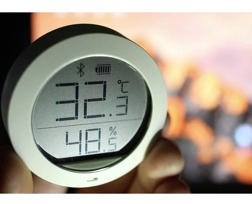 Imagem 6 de 9 de Sensor Medidor De Temperatura E Umidade Bluetooth Xiaomi