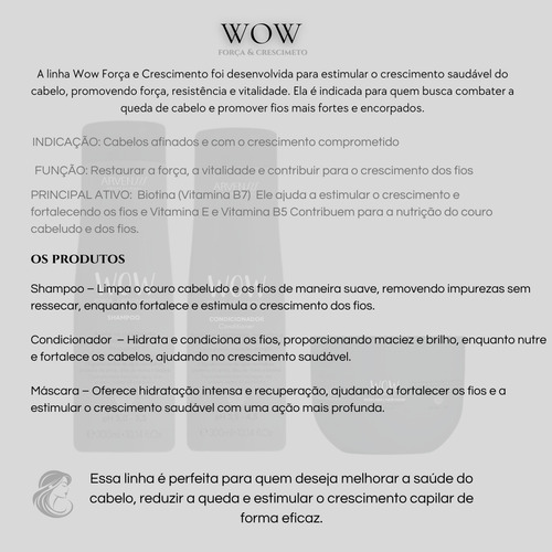 Máscara Arvensis Wow Força E Crescimento - 250g