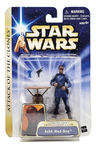 Hasbro -  Star Wars - Saga Gold - Achk Med-beq