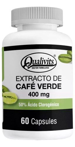 Extracto De Café Verde + Vitamina C 1000 Mg 100tab Qualivits
