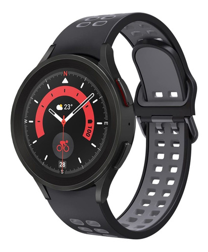 Correa Para Samsung Galaxy Watch Pro Deportiva Silicona Gris