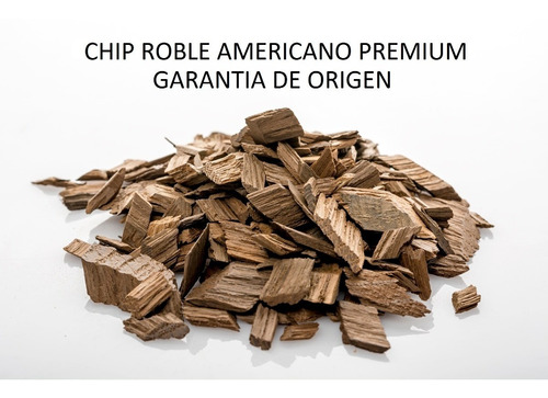 Chips Roble Americano Premium Vino Cerveza X 10 Kg + Cuotas