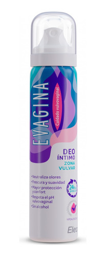 Desodorante Evagina Femenino En Spray Zona Intima Por 75ml