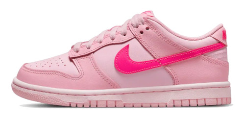 Tênis Nike Dunk Low Triple Pink