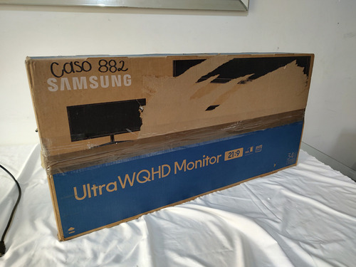 Monitor Samsung S34j550wql 34.1  Wqhd Va 75hz