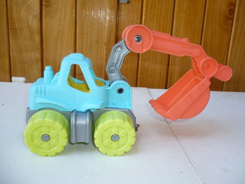 Excavadora Pala Duravit Mini Vehiculo Juguete Original Camio
