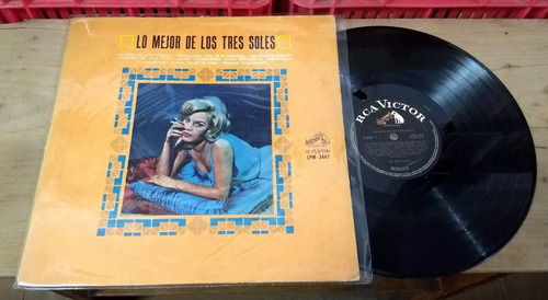 Los Tres Soles Lo Mejor Disco Lp Vinilo