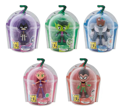 Dc Teen Titans Go Twisty Fig Flexibles Surt Int 6070382