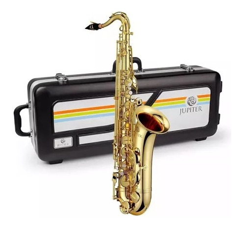 Sax Tenor Serie 500 Jupiter Jts500 Gold Lacquer Dourado