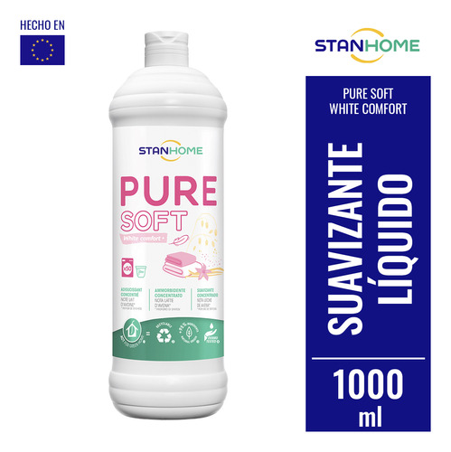 Suavizante De Ropa Stanhome Pure Soft White Comfort 1l