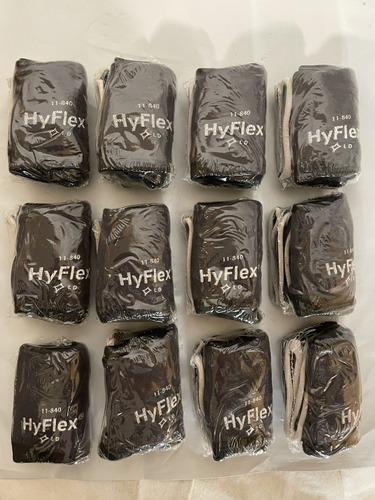 12 Pair Ansell Hyflex 11-840 Size 5 (2xs) Gloves Ext Ccy