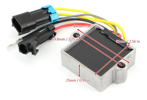 Mc1 Regulador Rectificador For Mercury F25 30 40 50 60