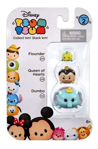 Disney Tsum Tsum Serie 2 Lenguado Reina De Corazones Y