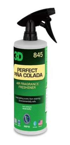 Perfume 3d Air Fresheners  Piña Colada  1/2lts 3d 