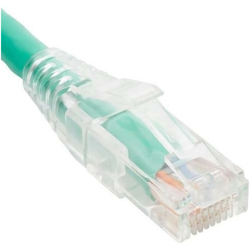 Cable De Conexión, Cat 6, Bota Transparente, 7 Pies, Verde