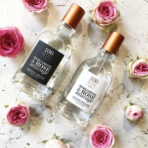 Perfume 100bon Bergamote & Rose Sauvage 50 Ml Para Mujeres Y