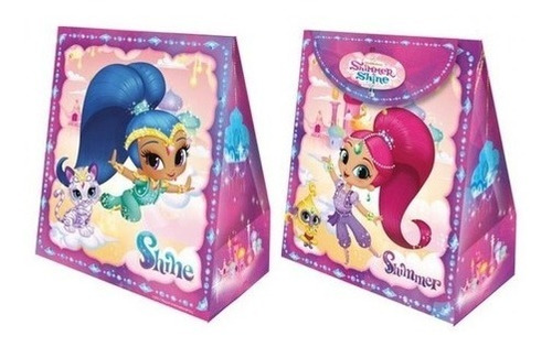 Shimmer E Shine Caixa Surpresa Festa Aniversário