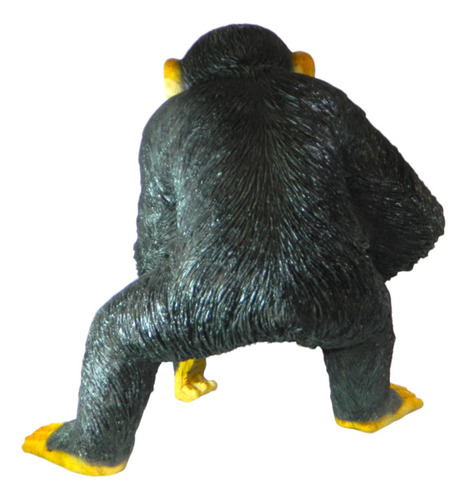 Simio Chimpance Chango Cesar Artesania De Resina 46x45cms