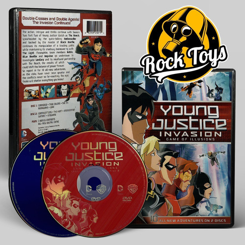  Dc Young Justice - Se02 Pt02 2012 Dvd