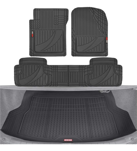 Motor Trend Flextough Advanced - Juego Completo De Alfombri.