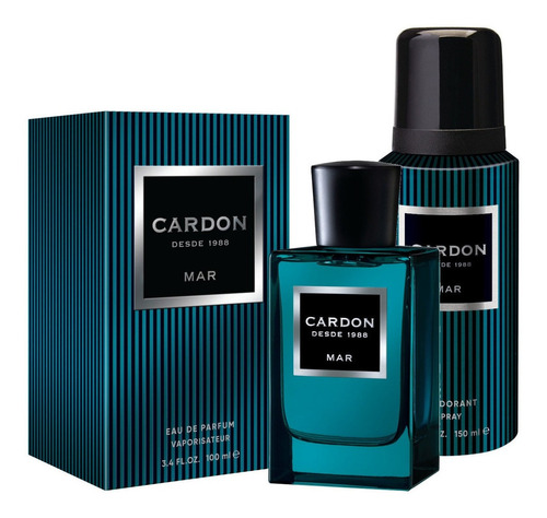Perfume Hombre Cardon Mar Edp 100ml + Desodorante