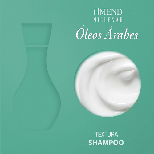 Amend Óleos Árabes Shampoo E Condicionador