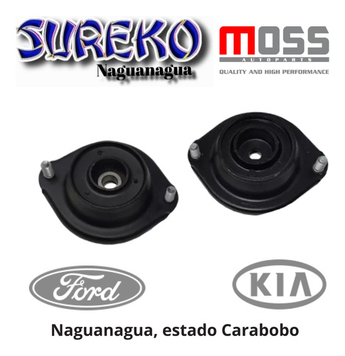 Base De Amortiguador Ford Festiva / Turpial / Kia Rio 