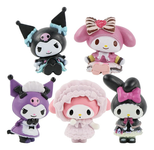 Figuras Hello Kitty Kuromi My Melody Muñecos 