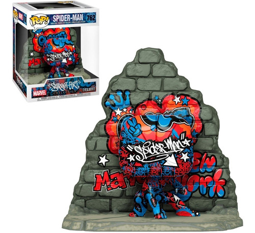 Funko Pop Marvel Spider-man Street Art Deluxe