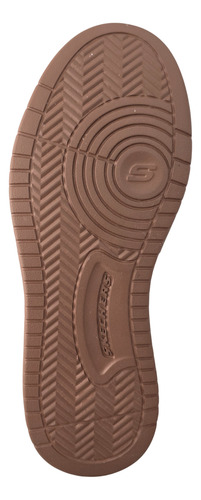 Tenis Hombre Urbano Vestir Casual Memory Foam Relaxed Fit Corliss Dorset Skechers 210793x Beige