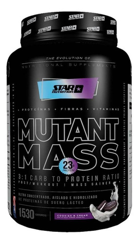 Mutant Mass Star Nutrition 1.5kg