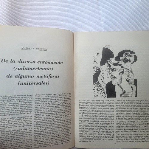 Imagen 5 de 8 de Espacios De Critica Y Produccion N° 6 Borges 1987 Oct/ Nov