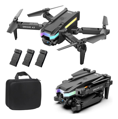 Drone Con Cámara Fpv Dual 4k Hd, Lente De Ajuste-ble De 180